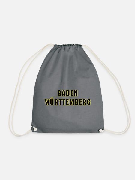Baden-Württemberg - Turnbeutel - Grau