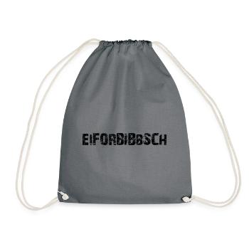 Eiforbibbsch - Turnbeutel - Grau - Vorne