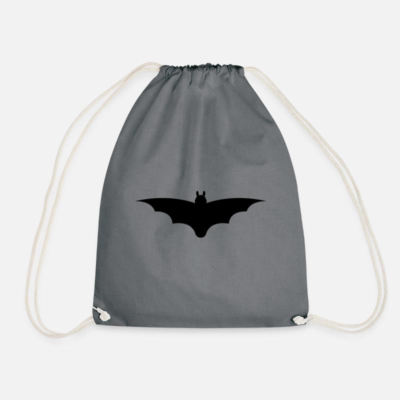 bat - Turnbeutel - Grau
