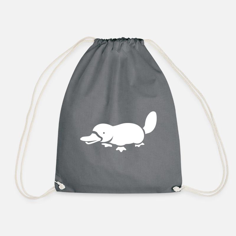 Platypus White - Turnbeutel - Grau