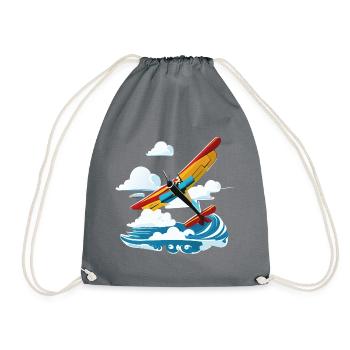 YellowUpSpreadClouds (en anglais seulement) - Sac de sport léger - gris - Devant