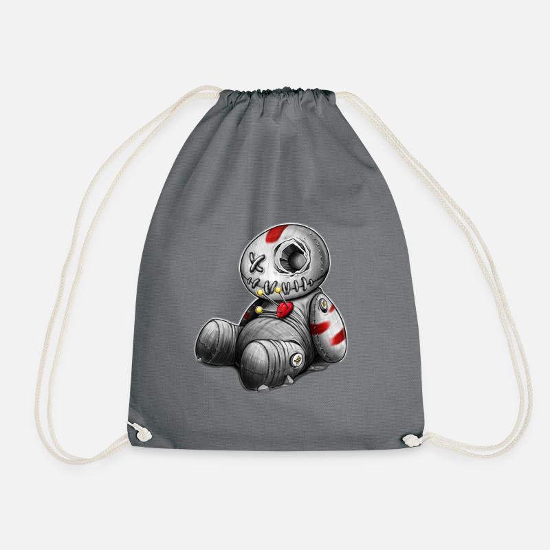CHARIVARI Puppe - Turnbeutel - Grau