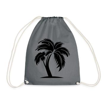 Symbole de Palm Island - Sac de sport léger - gris - Devant
