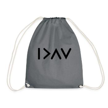 Je suis plus grand que les / mes hauts et des bas - Sac de sport léger - gris - Devant