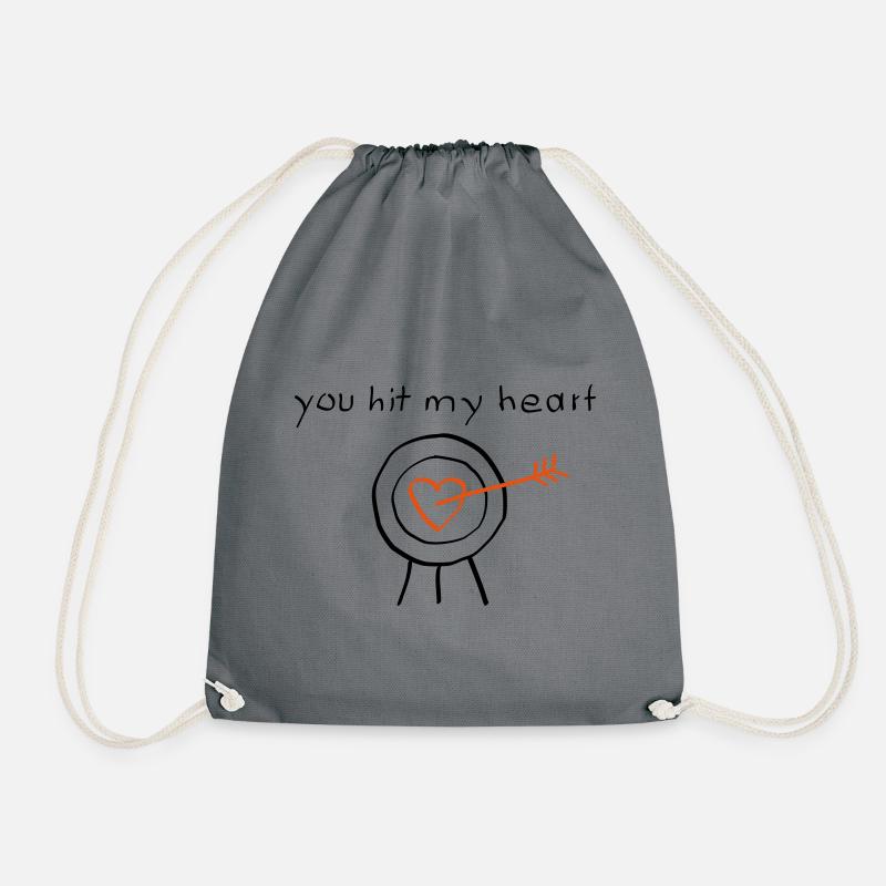 vous frappez mon foyer - Sac de sport léger - gris