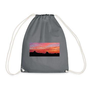 The beauty of - Drawstring Bag - grey - Front