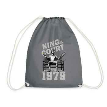 Chemise de tennis Homme 45ème anniversaire 1979 - Sac de sport léger - gris - Devant