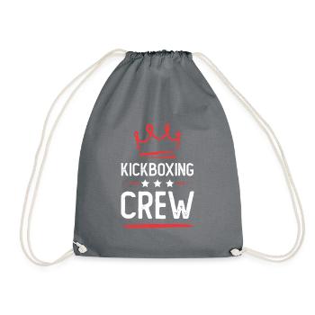 Kickboxing Crew - Drawstring Bag - grey - Front
