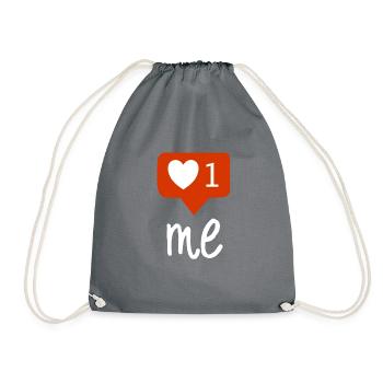moi - Sac de sport léger - gris - Devant