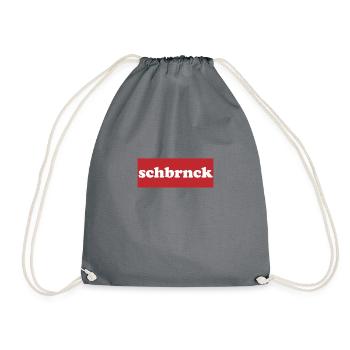 Lustiges Politiker Satire Schabernack Shirt - Turnbeutel - Grau - Vorne