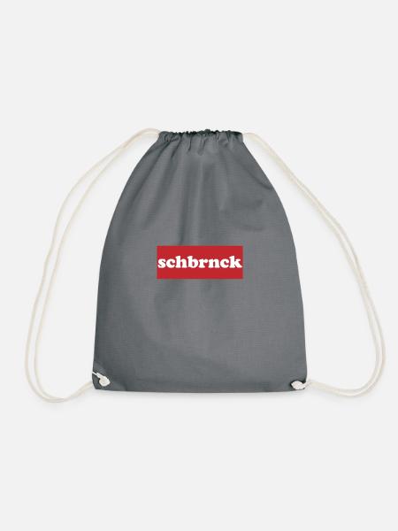 Lustiges Politiker Satire Schabernack Shirt - Turnbeutel - Grau