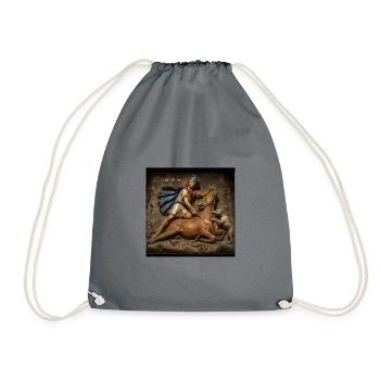 mithras - Turnbeutel - Grau - Vorne