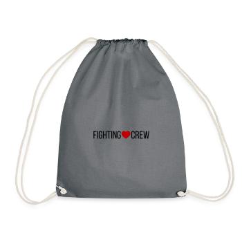 Cœur d’équipage de combat - Sac de sport léger - gris - Devant