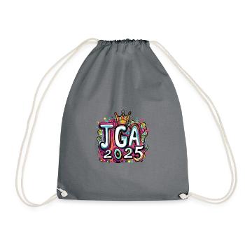 Jga 2025 Enterrement de vie de garçon - Sac de sport léger - gris - Devant