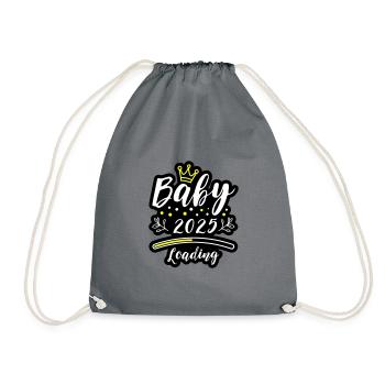 Bébé 2025 Chargement Dicton - Sac de sport léger - gris - Devant