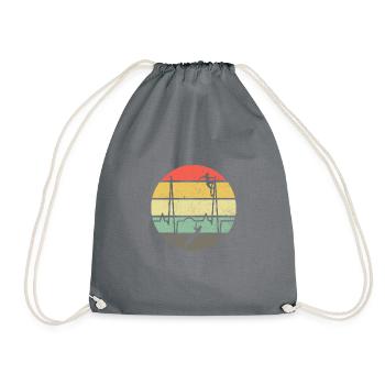 Escalade canyoning cadeau randonnée - Sac de sport léger - gris - Devant