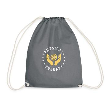 Physiothérapeute en physiothérapie - Sac de sport léger - gris - Devant