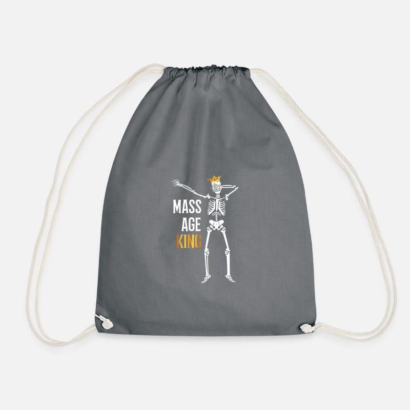 Physiotherapie Geschenk physio therapeut - Turnbeutel - Grau