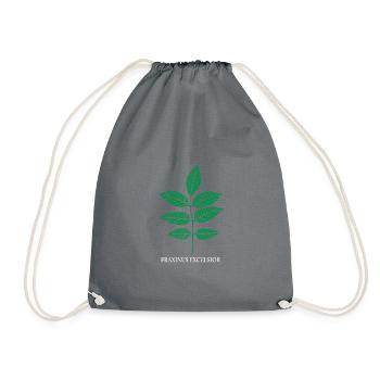 Esch Journal - Drawstring Bag - grey - Front