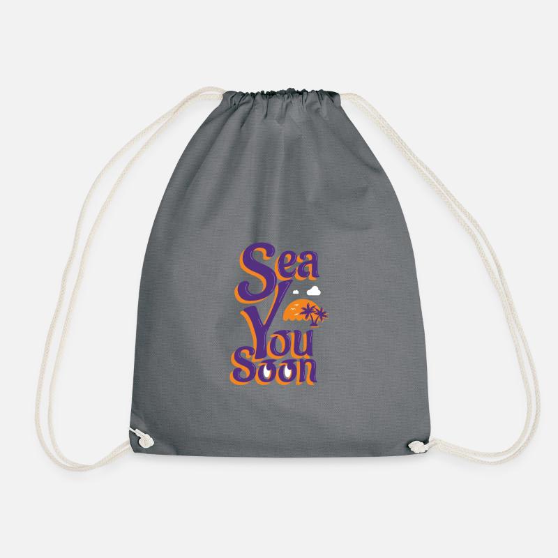 Mer vous concevez bientôt - Sac de sport léger - gris