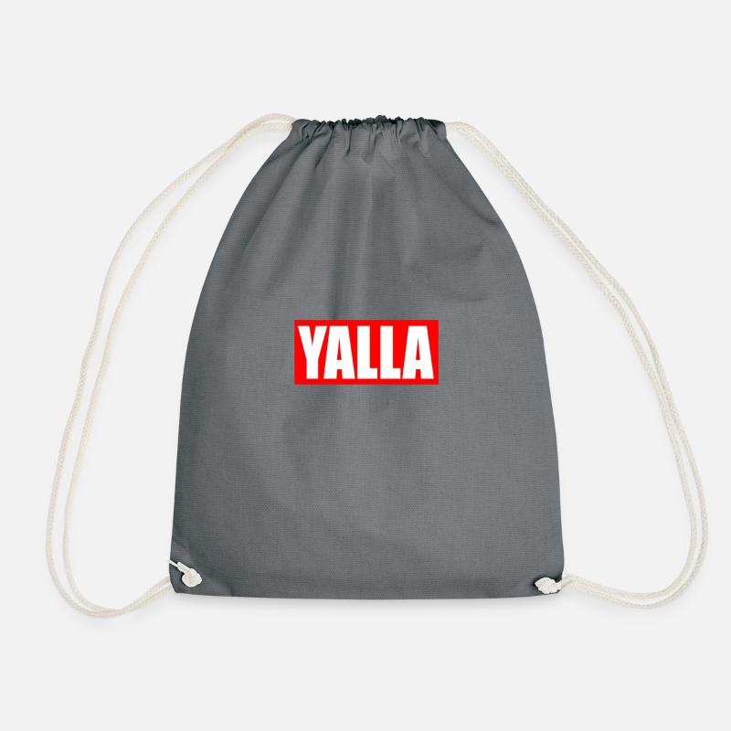 yalla - Turnbeutel - Grau