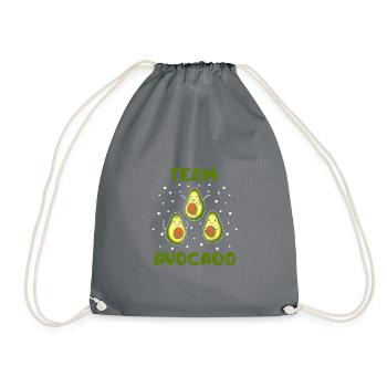 Avocado - Drawstring Bag - grey - Front