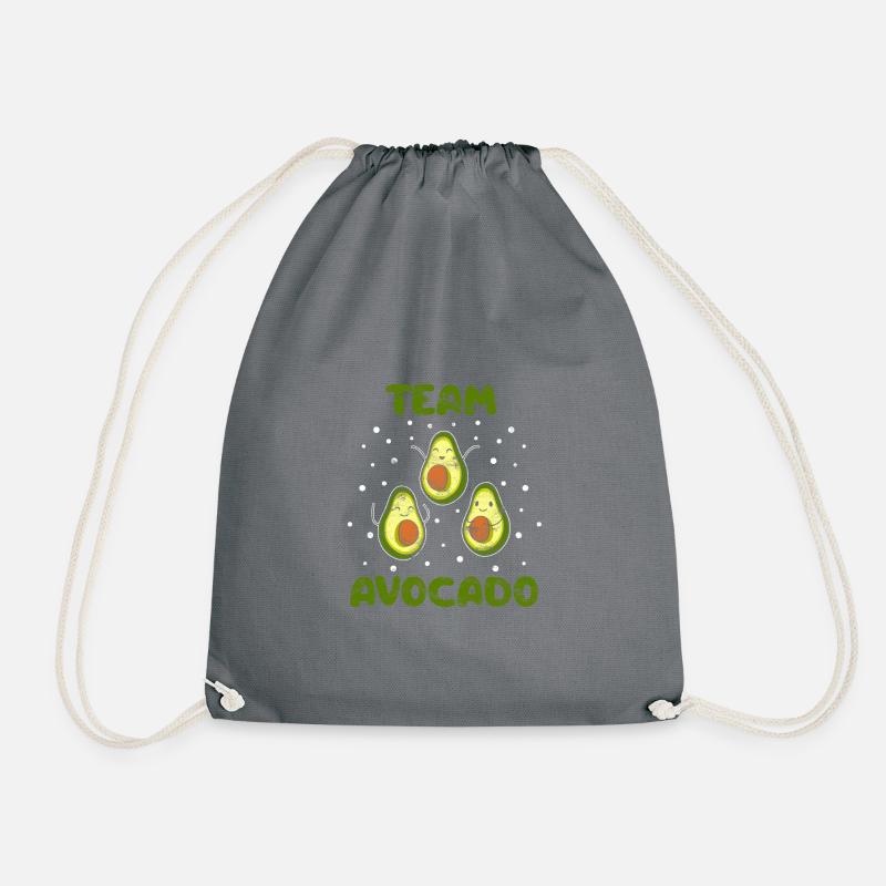Avocado - Turnbeutel - Grau
