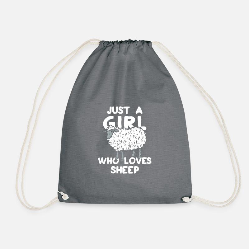 mouton - Sac de sport léger - gris