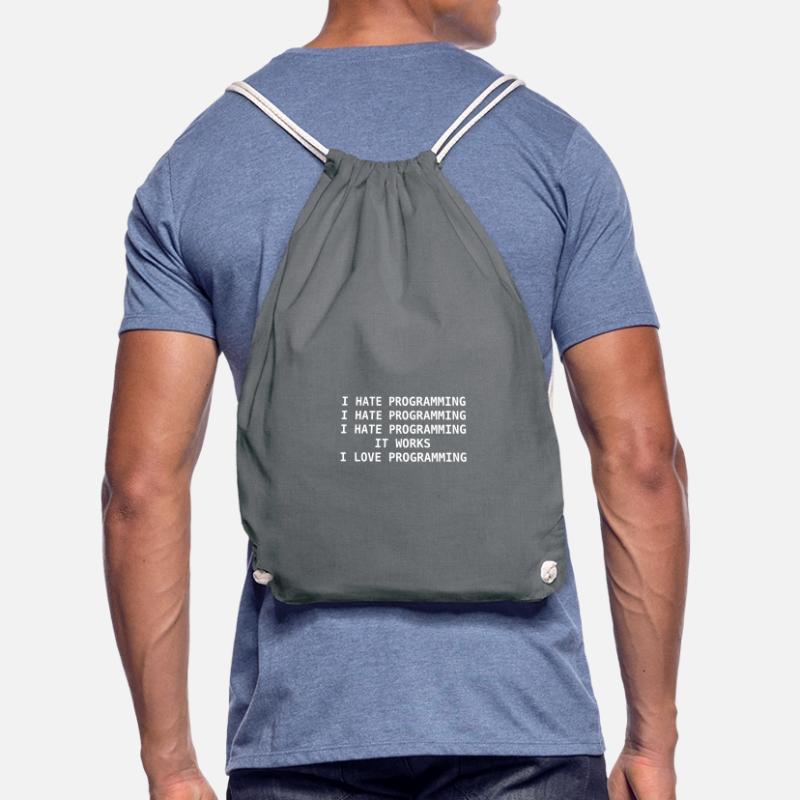 Ich Hasse Programmieren Computer Science Nerd Idee Turnbeutel