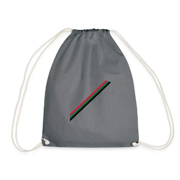 drapeau - Sac de sport léger - gris - Devant