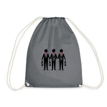 Enterrement de vie de garçon Crew Enterrement de vie de garçon - Sac de sport léger - gris - Devant