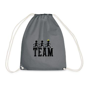 Football par équipe Football - Sac de sport léger - gris - Devant