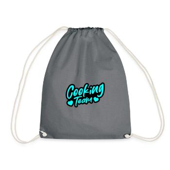 Cooking Team - Turnbeutel - Grau - Vorne