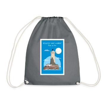 PHARE DU FOUR - Sac de sport léger - gris - Devant