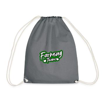 Équipe agricole - Sac de sport léger - gris - Devant