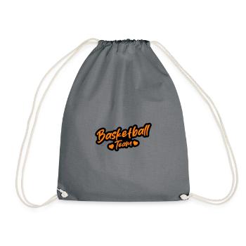 Équipe de basket-ball - Sac de sport léger - gris - Devant