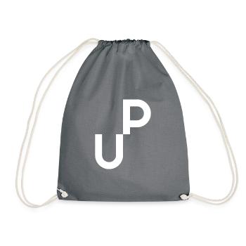 UP (négatif) - Sac de sport léger - gris - Devant
