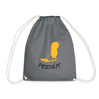 peenut - Turnbeutel - Grau - Vorne