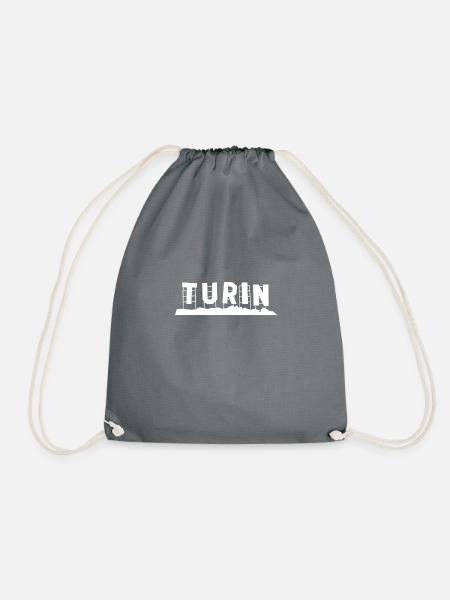 Turin - Turnbeutel - Grau