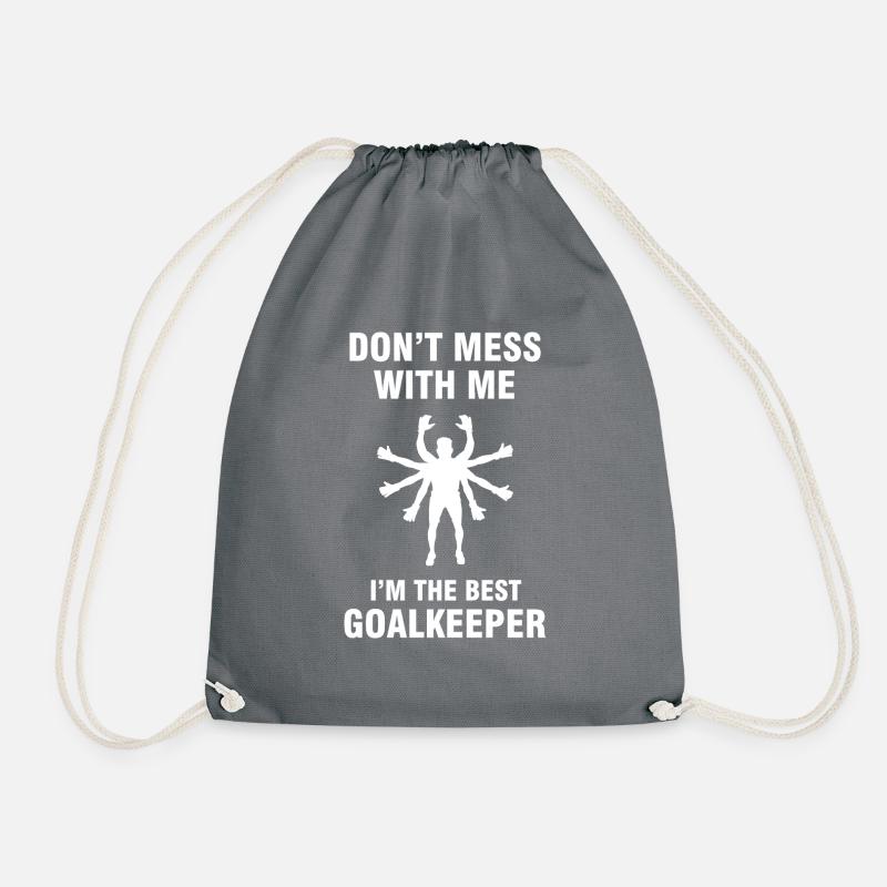 Goalkeeper - Drawstring Bag - grey