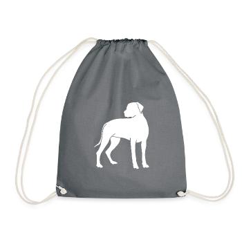 Rhodesian Ridgeback - Sac de sport léger - gris - Devant