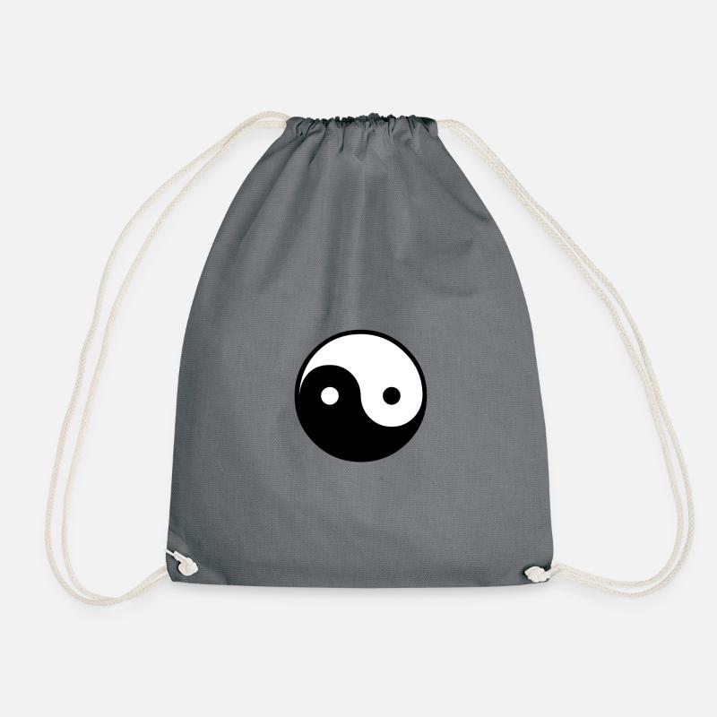 Yin Yang - Turnbeutel - Grau