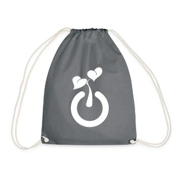 Monde des plantes - Sac de sport léger - gris - Devant