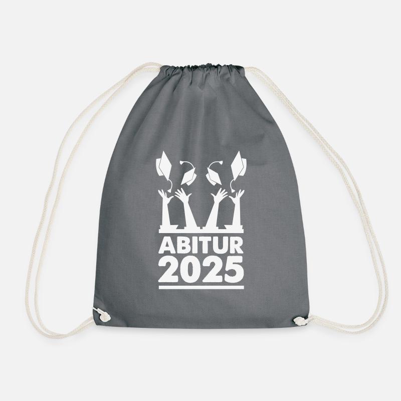 abitur 2025 - Turnbeutel - Grau