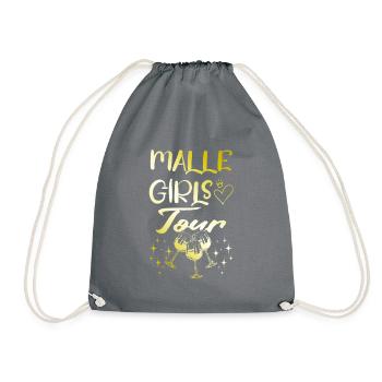 Malle Girls Tour Gold - Sac de sport léger - gris - Devant
