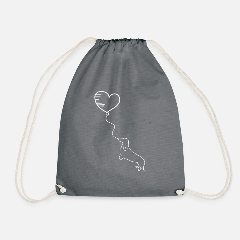 Teckel - Teckel - Teckel - Sac de sport léger - gris