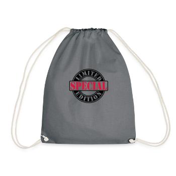 limited edition special 2ke - Drawstring Bag - grey - Front