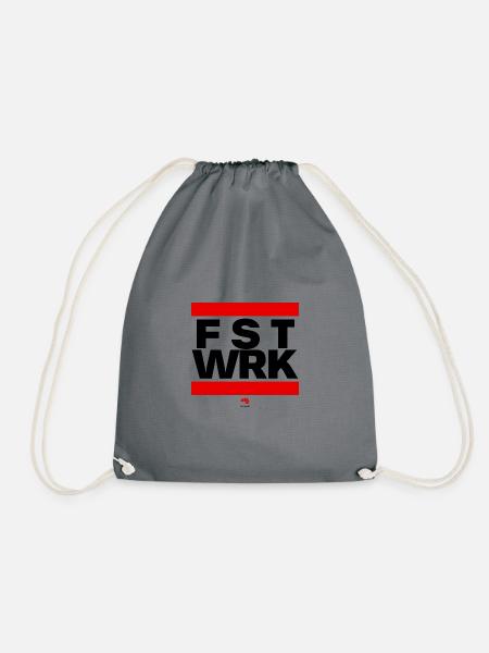 FSTWRK - Turnbeutel - Grau