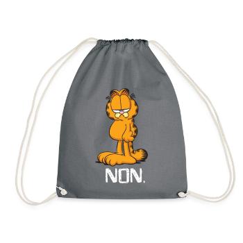 Garfield Non - Turnbeutel - Grau - Vorne