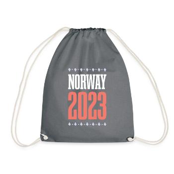 Norway 2023 - Turnbeutel - Grau - Vorne